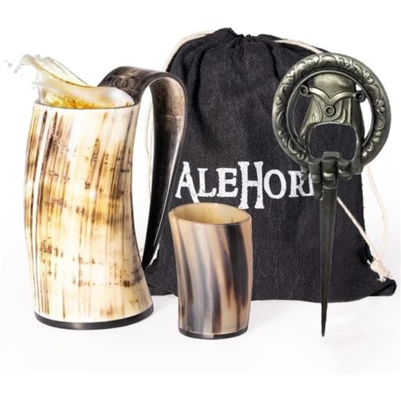 Viking Mug, Shot Glass and Bottle Opener Bundle | Father's Day Gift Ideas - Picture 1 of 6